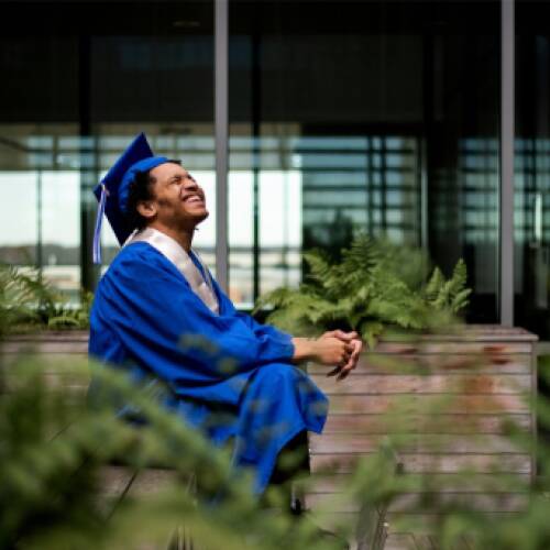 Education student commencement story